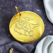 Автомобильный брелок «Медведь» в профиль — фотография 1