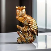 Статуэтка «Сова» из оникса — фотография 1