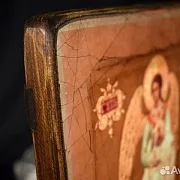 Икона деревянная "Ангел Хранитель" — фотография 8