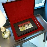 Набор «Ежедневник А5, ручка» с гербом России. Златоуст — фотография 1