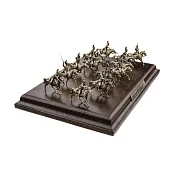 Диорама «Русские драгуны 1812 г.» из бронзы и ясеня, 1:72 — фотография 6