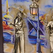 Ключница «Пара. Набережная. Мост» с подсветкой — фотография 10