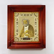 Икона Серафима Саровского /в киоте/. Златоуст — оригинальный подарок — фотография 7
