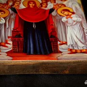Икона "О тебе радуется и собор Архангелов" — фотография 5