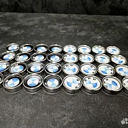 Комплект стальных фишек для нард «BMW» — фотография 5