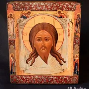Икона Спас Нерукотворный («Спас Мокрая Брада») — фотография 1