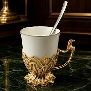 Сувенирная кофейная чашка "Модерн" — фотография 1