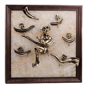 Картина «Маска» на ониксе — фотография 7